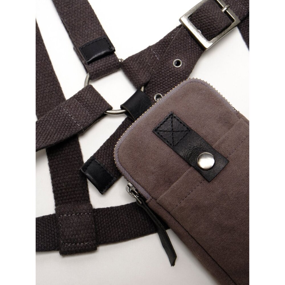 🎉LAST CHANCE🎉 FREE PEOPLE Jet Pack Blues Harness / Black - Picture 6 of 7